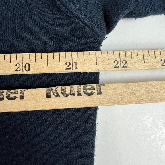 Champion Georgia Tech Yellow Jackets Sweatshirt Adult Medium Black Faded Hoodie - Picture 15 of 16